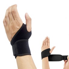 TALLSTOY 護腕 2入, 1個, 黑色