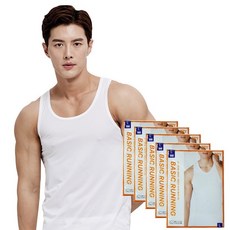 TRY 男款無袖背心 5件入