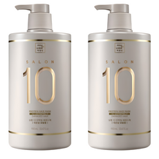 mise en scene 魅尚萱 Salon 10沙龍級多重胺基酸護髮膜, 990ml, 2瓶