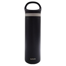 Kinyo 陶瓷隨行保溫杯 KIM-46 70 x 67 x 249mm 328g, 黑色, 500ml, 1個