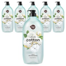 Shower mate 微風如沐清新沐浴乳 棉花籽香, 1.2kg, 6瓶