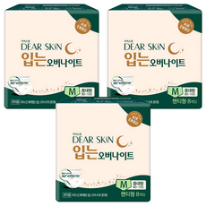 디어스킨 에어엠보 입는 오버나이트, 중대형, 8개입, 3개