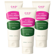 씨케이디 레티노 콜라겐 저분자 300 모공 클렌징폼, 3개
