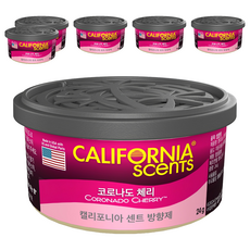 캘리포니아센트 방향제, 6개, 코로나도 체리