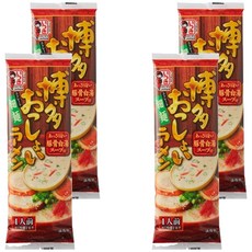 이츠키 하카타 돈코츠 옷쇼이라멘 수입봉지라면 123g, 4개