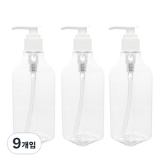 병도매닷컴 DNS250 사각 디스펜서, 흰색, 9개입