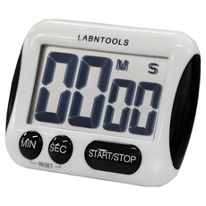 랩앤툴스 디지털 타이머, 블랙, 1개