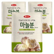 움트리 마늘분, 100g, 3개