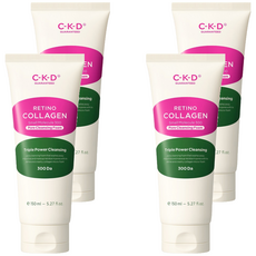 씨케이디 레티노 콜라겐 저분자 300 모공 클렌징폼, 4개