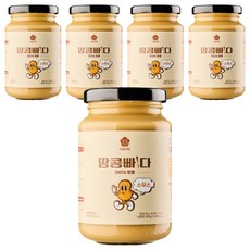 오감식탁 땅콩빠다 스무스 잼, 260g, 5개