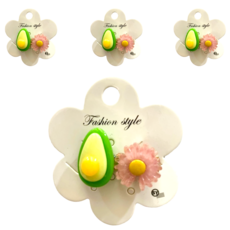 SY 童 蔬果系壓夾 SY13047 4個