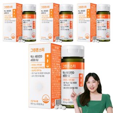 그린몬스터 맥스 비타민D 4000IU, 60정, 4개