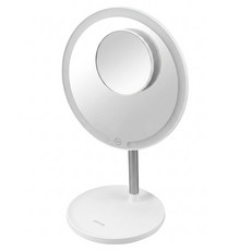 Kinyo LED磁吸兩用化妝鏡, 白色