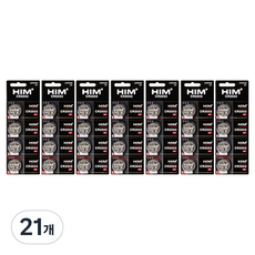 힘 리튬이온 코인 건전지 CR2032, 4개입, 21개