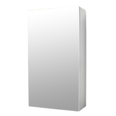 모카 전면 거울 누드 욕실 수납장 400, 1개