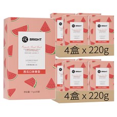 咪咪購物 旅行便攜隨身漱口水 西瓜 20條, 220g, 8盒