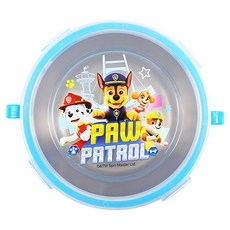 PAW PATROL 汪汪隊立大功 不銹鋼雙耳隔熱餐碗 15.3 x 12.5 x 6.5cm 3歲以上, 藍色, 1個