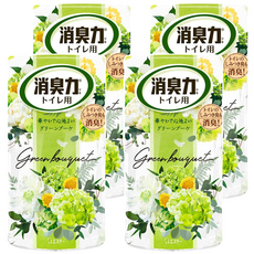 ST 雞仔牌 浴廁消臭力 綠花香, 400ml, 4瓶