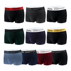 PALAN Everyday系列男款彈力四角平口內褲 10件組