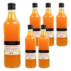 Clovis 蘋果醋, 500ml, 6個