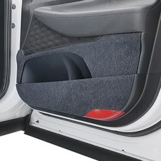 dolbi way 防刮防污車門保護套, 新款 Santa Fe, 黑色