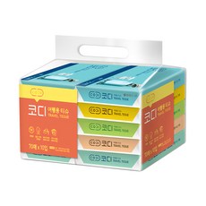 CODI 衛生紙旅行包 70張, 10包, 12袋