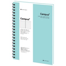 포포팬시 하드커버 캠퍼스 노트, 민트, 1개