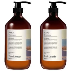 나드 리페어링 퍼퓸드 트리트먼트 프레쉬라벤더향, 1L, 2개