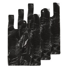 크린아이 검정 손잡이 비닐봉투 2호, 5L, 300개