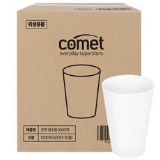 코멧 생수컵, 1개, 1000개입 1개, 1000개입