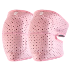 舞動舒適防撞護膝 瑜伽/膝蓋保護/運動, 粉色, 1雙