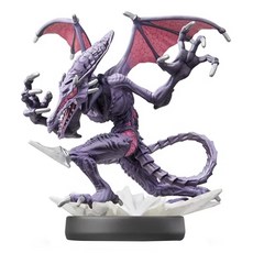 Nintendo 任天堂 amiibo 利德雷公仔 大亂鬥系列精緻模型擺設 重現經典角色, 紫色, 1個