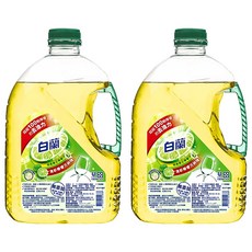 白蘭 洗碗精 清新檸檬, 2.8kg, 2桶