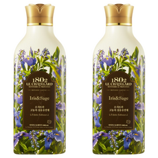 1802 LE CHATELARD Botanic Castle 鳶尾鼠尾草衣物柔軟精 正裝, 2個, 1L