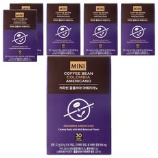 The Coffee Bean 哥倫比亞即溶美式咖啡隨身包, 0.9g, 30條, 6盒