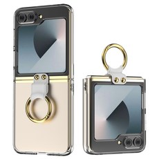 KMDESIGN 皮革指環手機殼