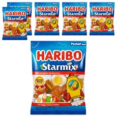 HARIBO Starmix明星總動員造型軟糖, 100g, 6包
