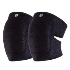 舞動舒適防撞護膝2件組 瑜伽/膝蓋保護/運動 黑色, L, 1組