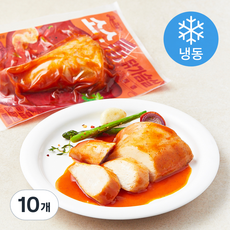 맛있닭 소스 통 닭가슴살 짬뽕 (냉동), 100g, 10개, 1개입