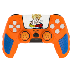 良值 PS5手柄 龍珠硅膠保護套裝 舒適手感 防刮防塵 106.1g, 1個