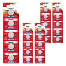 파나소닉 리튬 코인 파워세이프티 CR2016, 5개입, 5개