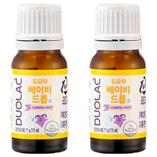 Duolac 嬰幼兒益生菌Plus維他命D滴劑, 7.5ml, 2瓶