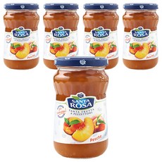 산타로사 복숭아잼, 350g, 5개