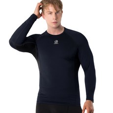 ARMEDES 男款網眼長袖Techfit內搭上衣 AR-142