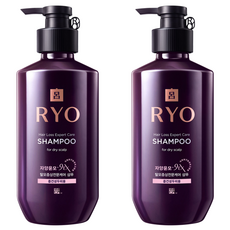 RYO 呂 9EX滋養韌髮洗髮精 中乾性頭皮適用, 400ml, 2瓶