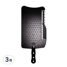 染髮輔助用品染色飛彩板, 黑色, 3支