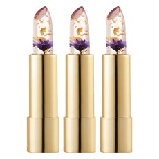 Kailijumei 花朵唇膏, 夢幻紫, 3.4g, 3個