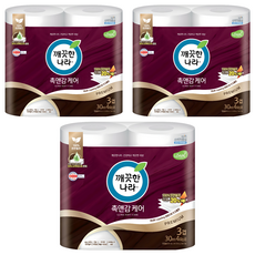 KleanNara 可綠納樂 三層柔軟舒適捲筒衛生紙, 30m, 4捲, 3袋