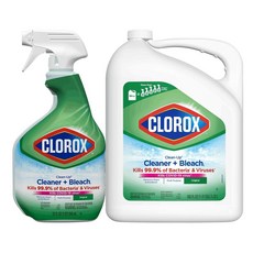 Clorox 高樂氏漂白清潔劑噴槍瓶 + 補充瓶5.32L, 1組, 6266ml