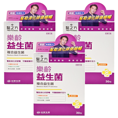 台塑生醫 MD Formula 醫之方 樂齡 益生菌復方粉末食品, 3g, 30條, 3盒